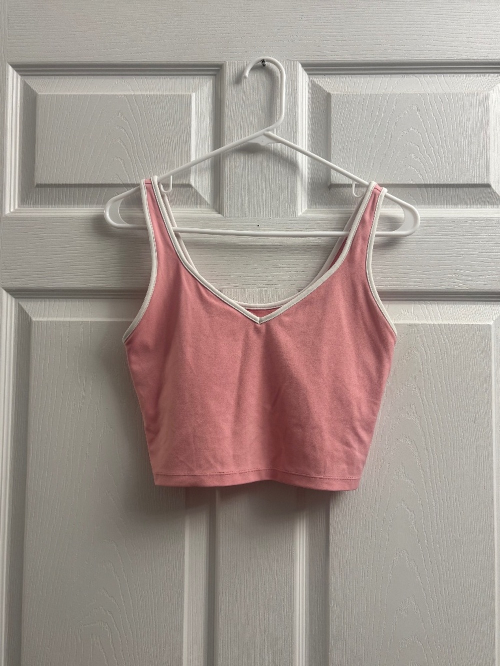 Offline by Aerie Real Me Pink Athletic Longline Sports Bra